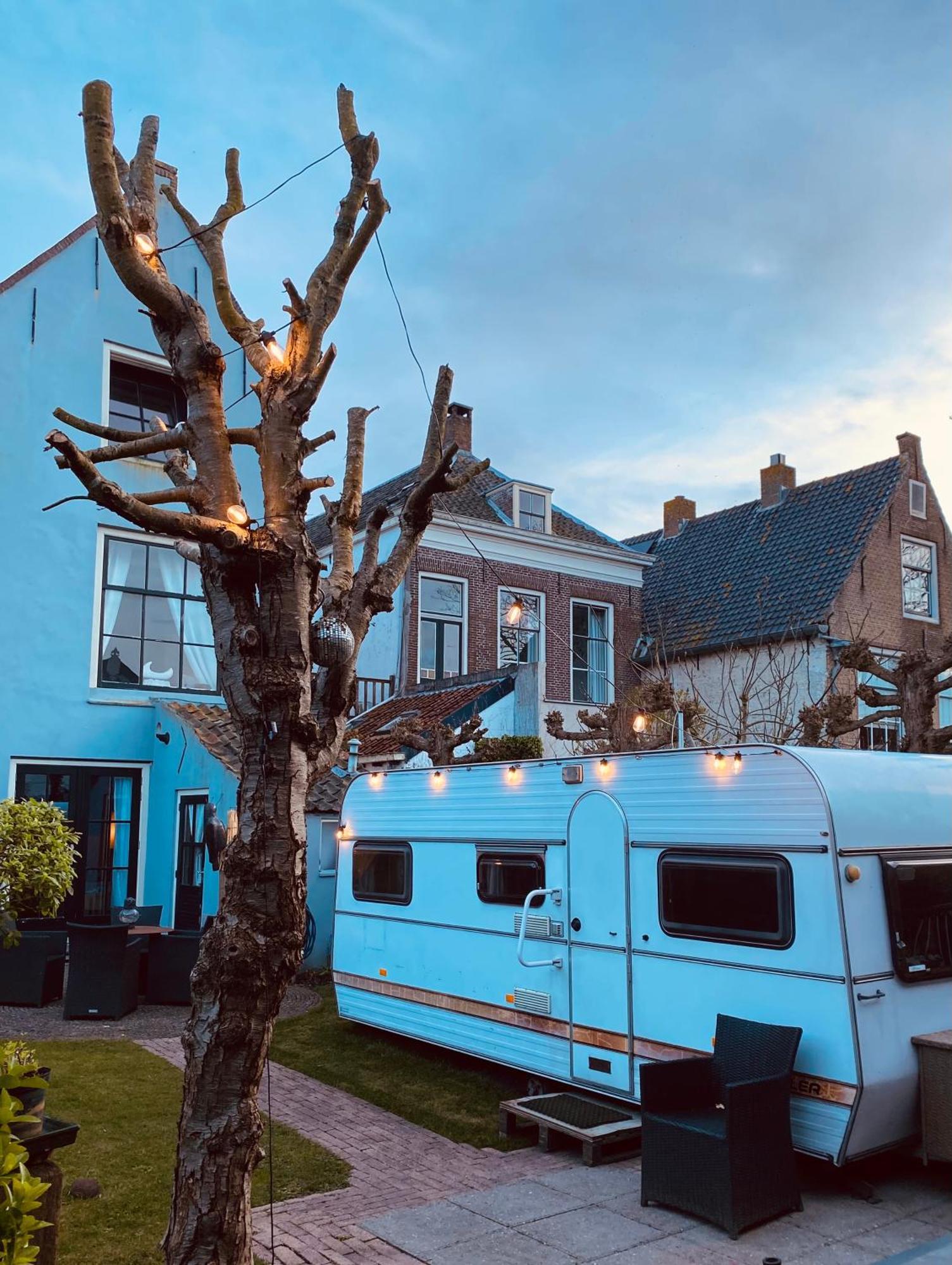 Caravan Stadstuin Goedereede Let Op De Badkamer Moet Met Andere Gasten Gedeeld Worden Esterno foto